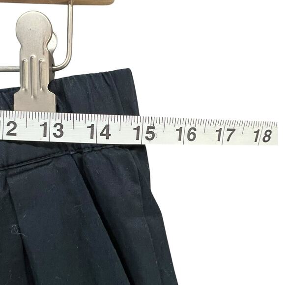 Anthropologie Maeve Curve Poplin Barrel Pants Womens XS Black High Rise Modern - Picture 8 of 15